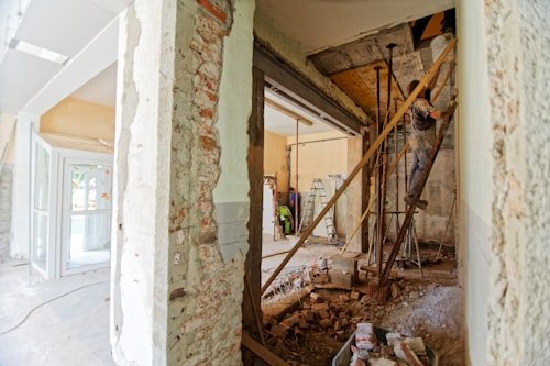 Home renovation in progress by Mughal Sons, Rawalpindi